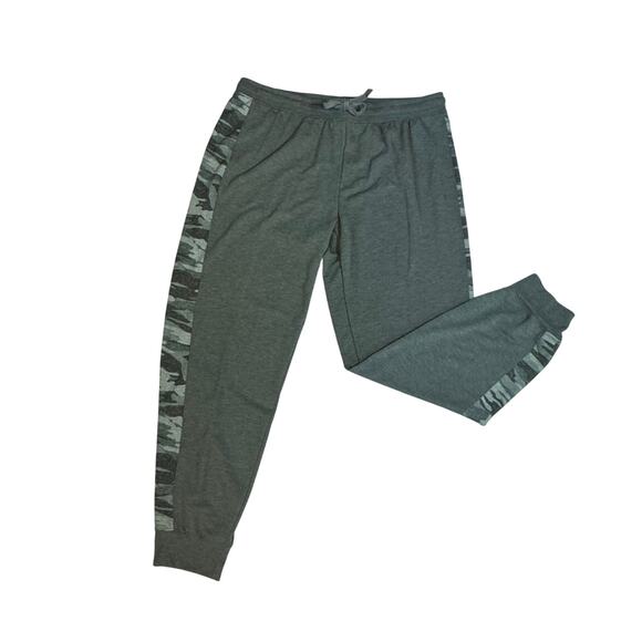 New SPLENDID Heather Camo Pullover Crew Neck Jogger Pajama Set 2-Piece Large - Picture 6 of 13